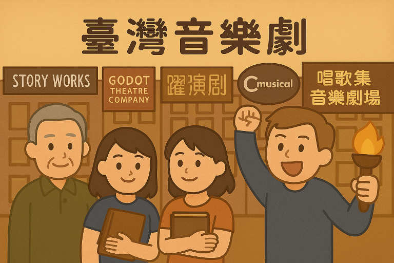 台灣音樂劇的起源、特色與經典代表作 2 台灣音樂劇 封面