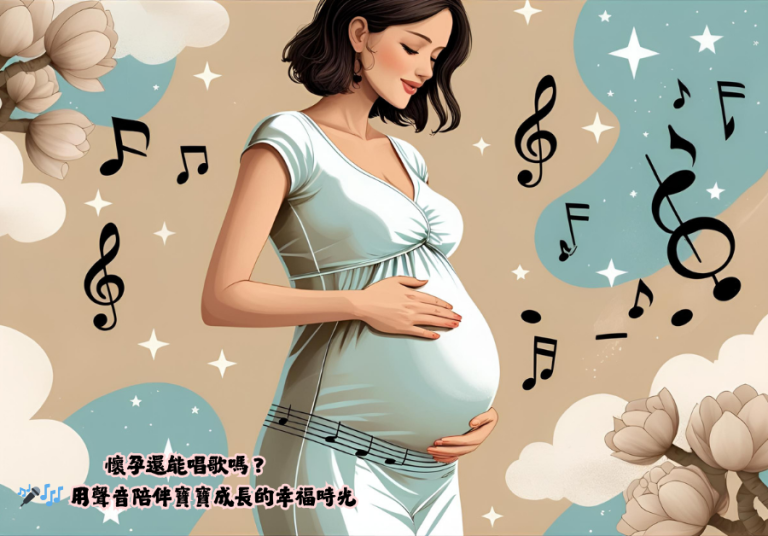 懷孕還能唱歌嗎？ 🎤🎶 用聲音陪伴寶寶成長的幸福時光